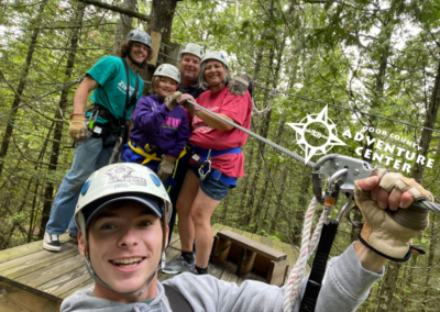 rowleys bay 8 span canopy zipline tour