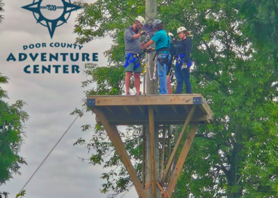 rowleys bay 8 span canopy zipline tour