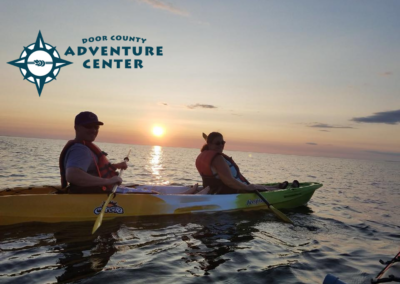 Sunset kayak tour