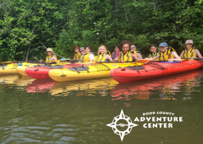 girl scout kayak trip