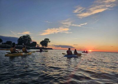 sunset kayak tour