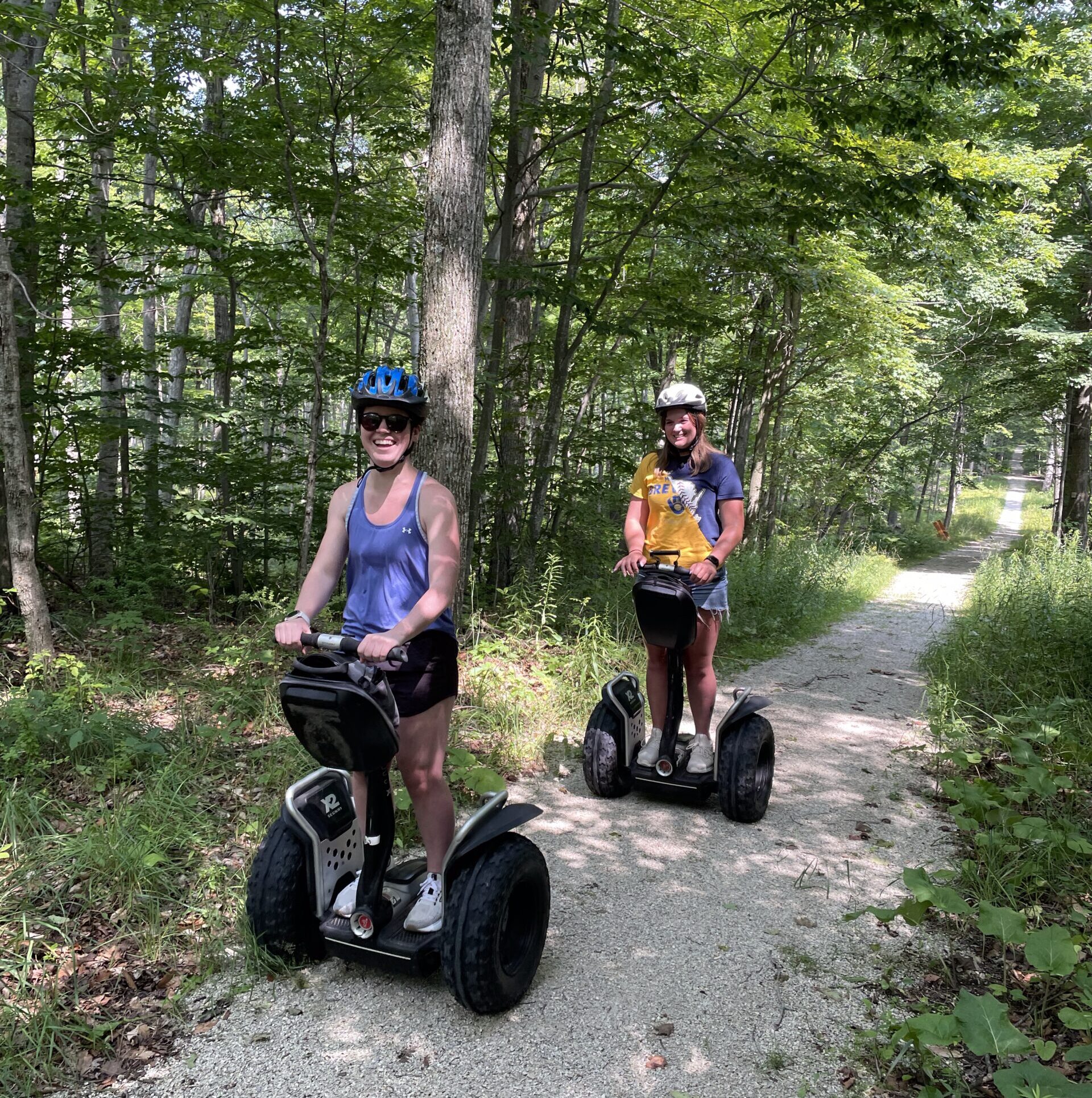Segway tour at the Rushes